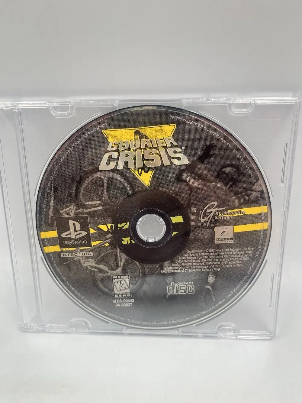 Courier Crisis - Loose Sony PS1 Playstation 1 Disc
